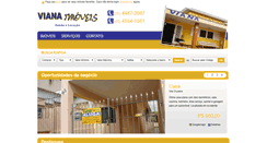 Desktop Screenshot of imobiliariaviana.com.br